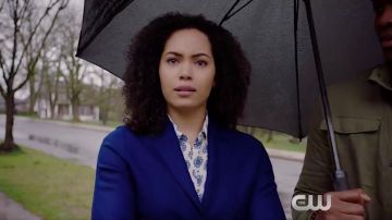 Macy Vaughn (Madeleine Mantock) coat in Charmed Reboot (2018) Pilot.