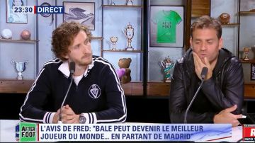 La chaqueta de cuero negro de Jérome Rothen en el espectáculo After Foot del martes 29/05