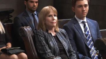 Monica Quartermaine (Leslie Charleson) Veste en Hôpital Général de 8/21/18