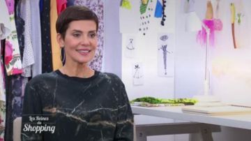 Le top porté par Cristina Cordula dans Les reines du shopping du 30/08/2018 #lrds