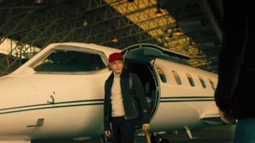 The bomber jacket aviator worn by Niki Lauda (Daniel Brühl) in the movie Rush