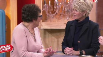 La montre noire de Sophie Davant dans Affaire conclue du 12/09/18