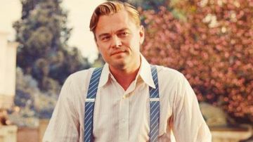 The Straps of Jay Gatsby (Leonardo DiCaprio) in the great Gatsby
