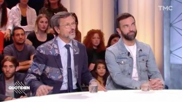 La chaqueta vaquera usada por Nicolas Ghesquière en el programa Quotidien del 4/09/18
