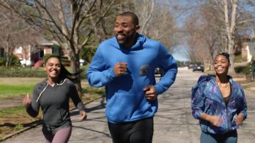 Sweatshirt blue hoodie worn by Black Lightning (Cress Williams) in Black Lightning S01E13