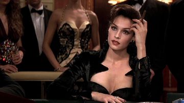 The black dress worn by Xenia Onatopp (Famke Janssen) in GoldenEye