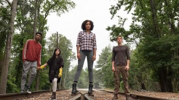The boots of Ruby Daly (Amandla Stenberg) in The Darkest Minds