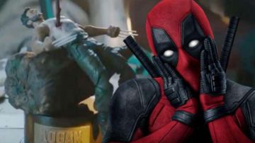 La caja de música logan robada por Deadpool (Ryan Reynolds) en un video promocional de Deadpool 2