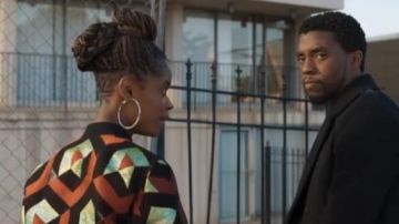 Bomber Jacket worn by Shuri (Letitia Wright) as seen in the ending of Black Panther