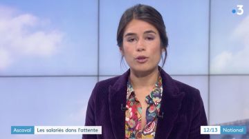 La chemise à fleurs de Émilie Tran Nguyen dans 12/13 du 31 octobre 2018