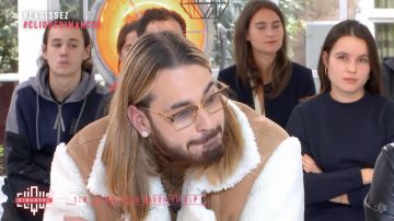 Les lunettes de vue SCH lors de son passage dans Clique Dimanche du 3 novembre 2018