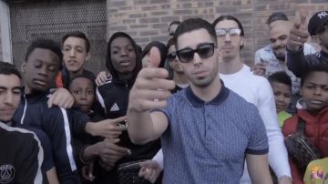Polo usado por Ademo en el video musical de Simba de PNL