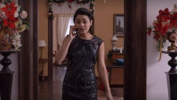 The sequined dress black Stacy De Novo / Lady Margaret (Vanessa Hudgens) in The Princess of Chicago