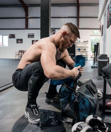 Le jogging Reebok de Conor McGregor sur son compte Instagram