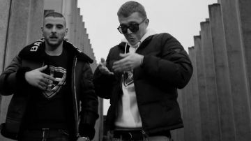 La doudoune porté par Vald dans le clip 93 Empire de Lencli (Vald x Sofiane)