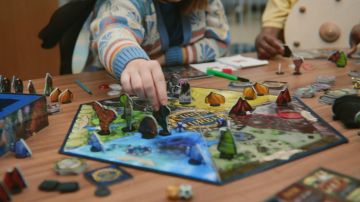 The board game Runes of Dunbar in Sex Education S01E05