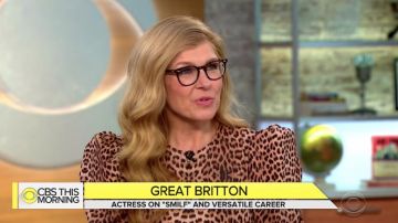 Leopard Dress worn by Connie Britton on CBS This Morning January 23, 2019