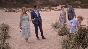 Dress worn by Mallory Hanson (Brooklyn Decker) as seen in Grace and Frankie S05E12