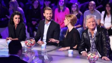 Le blazer noir de Jenifer dans Les enfants de la télé du 29 mars 2013