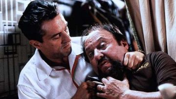 White button down collared shirt worn by James Conway (Robert De Niro) in Goodfellas