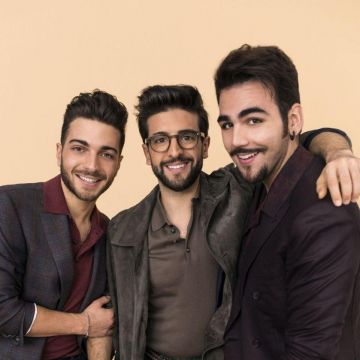 La paire de lunettes de vue de Piero Barone de Il Volo au Festival de San Remo 2019