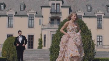The floral dress worn by Taylor Swift in her music video Blank Space