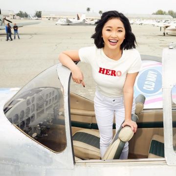 Camiseta Héroe de Lana Cóndor para el Día Internacional de la Mujer en su cuenta de Instagram