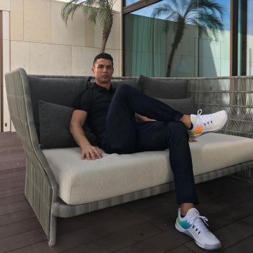 Les sneakers portées par Cristiano Ronaldo sur son compte Instagram