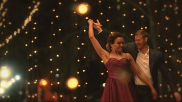 The dress worn by Emmy Allison Hargreeves (Raver-Lampman) in The Umbrella Academy S01E06