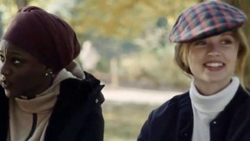 Plaid Cap Hat worn by Manon (Marilyn Lima) as seen in Skam France S03E08