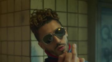Gafas de sol usadas por N.O.S en el clip DD de PNL