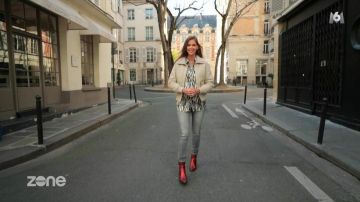 Ankle boots red metallic Ophelia Miller in Prohibited Area as of march 31, 2019