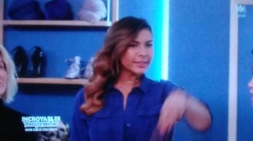 The combination style blue work scope by Lea Djdaja in Incredible changes in April 2019