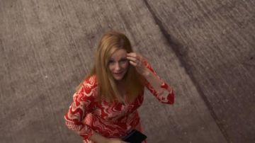 The printed dress worn by Mary Ann Singleton (Laura Linney) in Tales of the City Season 1