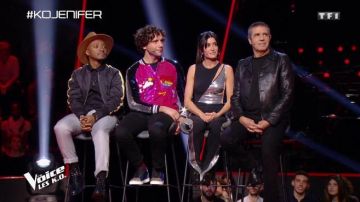 La brillante chaqueta bomber de Mika en The Voice: la voz más bella del 6 de abril de 2019