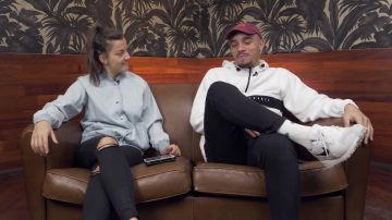 Zapatillas Nike de Mister V en el video de ITW de YOUTube de CAM