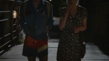 Flowery tea dress worn by Maeve Wiley (Emma Mackey) as seen in Sex Education S01E06