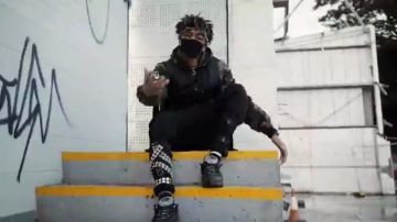 Pants worn by Scar­lxrd on his THE PURGE music video