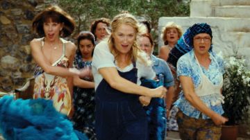 Salopette portée par Donna (Meryl Streep) comme on le voit dans Mamma Mia
