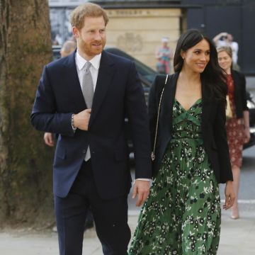 El vestido floral verde que lució Meghan Markle para la recepción de los Juegos Invictus en Londres