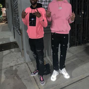 Zapatillas usadas por Jay Critch en su cuenta de Instagram @Jaycritch