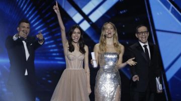 El vestido que lució Lucy Ayoub en Eurovisión 2019