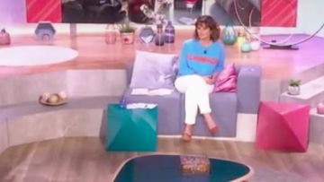 Le pantalon blanc de Faustine Bollaert dans Ça commence aujourd'hui du 23.05.2019