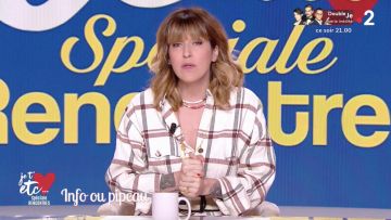 La camisa a cuadros usada por Daphné Bürki en Je t'aime etc... de 24 de mayo de 2019