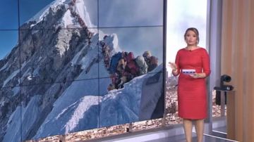 La robe portée par Pascale de La Tour du Pin dans la matinale de LCI du 29 mai 2019