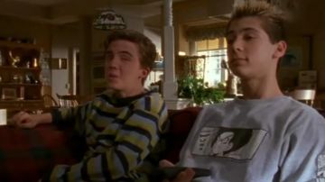 Puma Grey Sweatshirt worn by Reese (Justin Berfield) as seen in Malcolm in The Middle