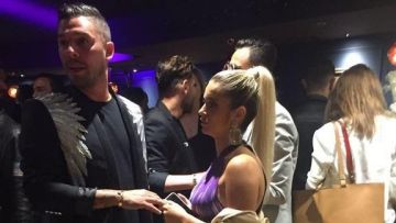 The blazer with the feathers of Kevin Guedj in Marseille Australia