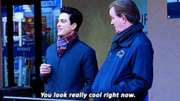 Blue Jacket worn by Jonah (Ben Feldman) as seen in Superstore