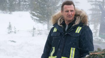 The coat Helly Hansen worn by Personnel Coxman (Liam Neeson) in Cold Blood