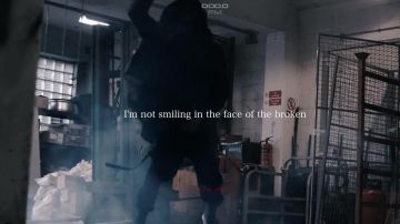 Black pants with straps worn by Scarlxrd in his UP.UP.UP. music video